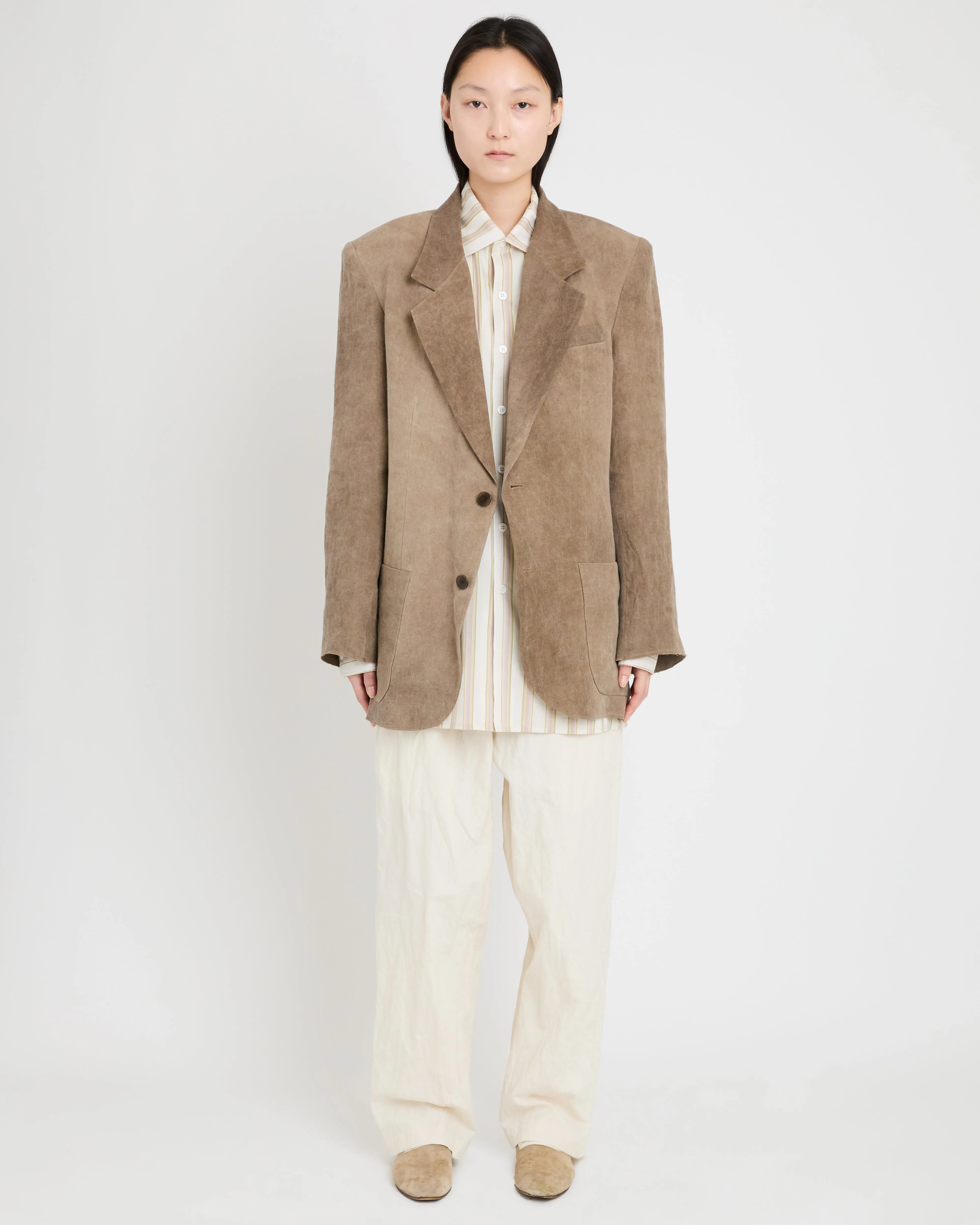Blazer, Washed Brown
