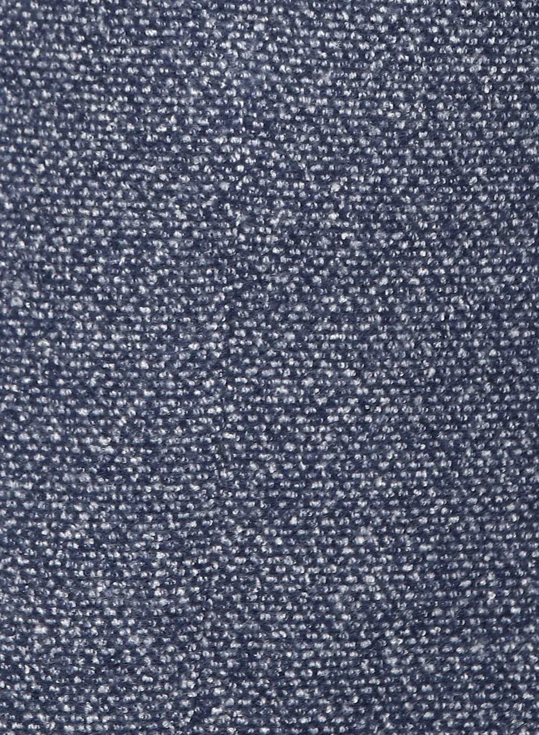 Blue Knit Structured Casual Jacket