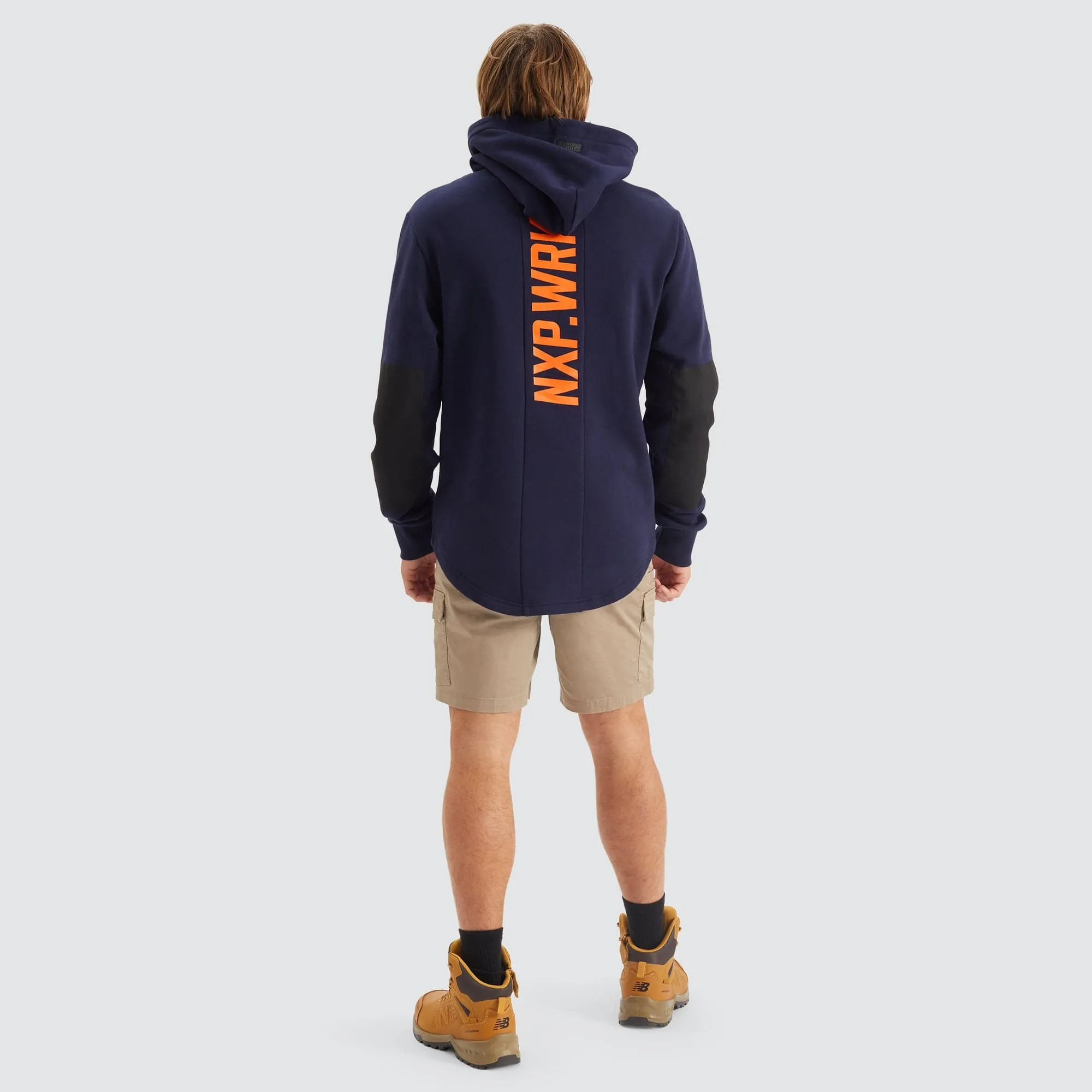 Blueprint Dual Curved Hoodie True Navy