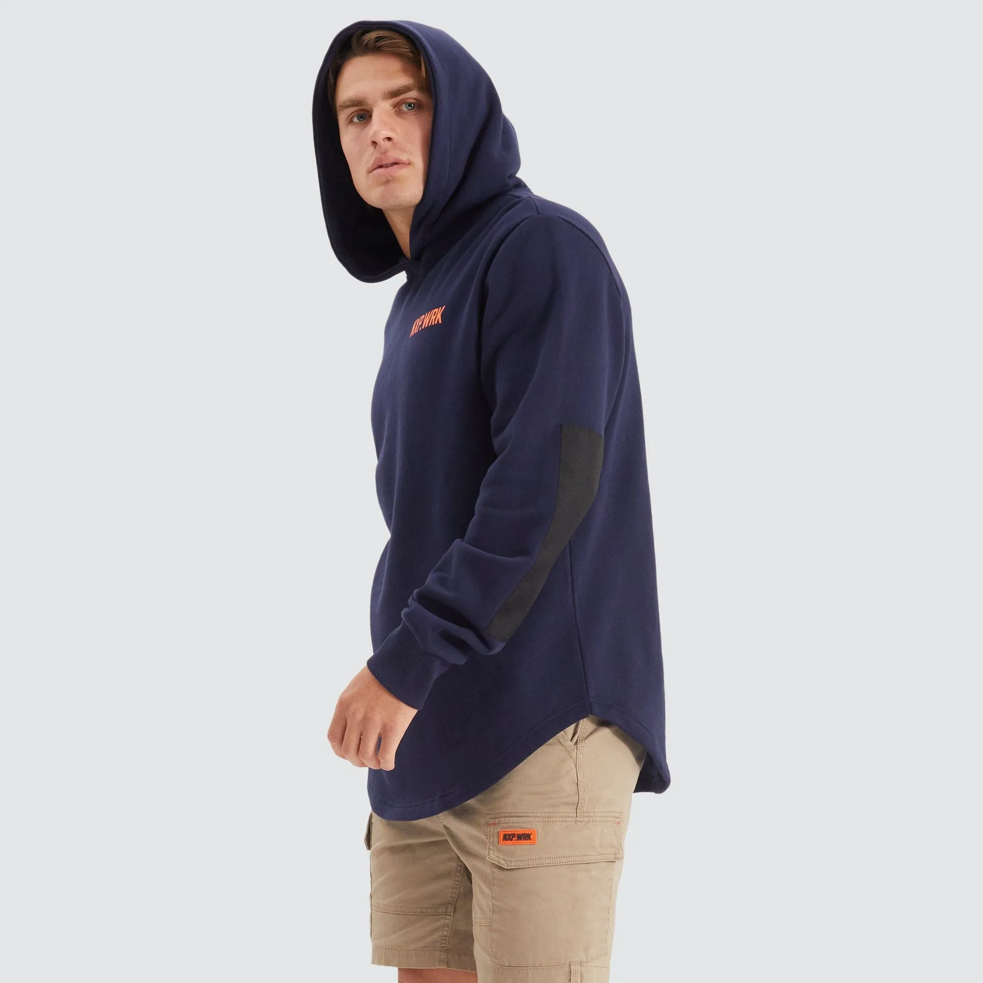Blueprint Dual Curved Hoodie True Navy
