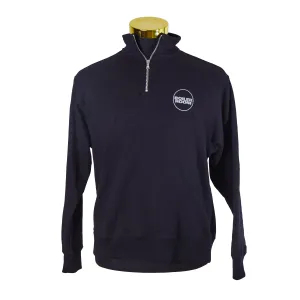 Boiler Room Black High Neck Sweater