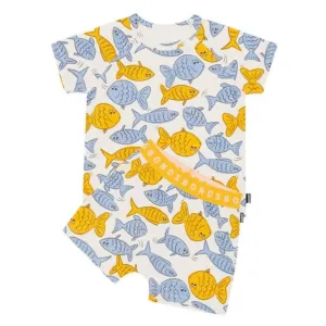 BONDS Kids Tee Short Sleep Set - Swim Fishy Swim