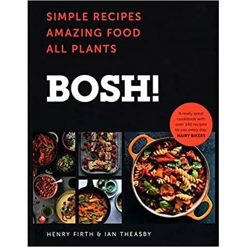 BOSH Simple recipes & Speedy BOSH! By Henry Firth & Ian Theasby 2 Books Collection Set