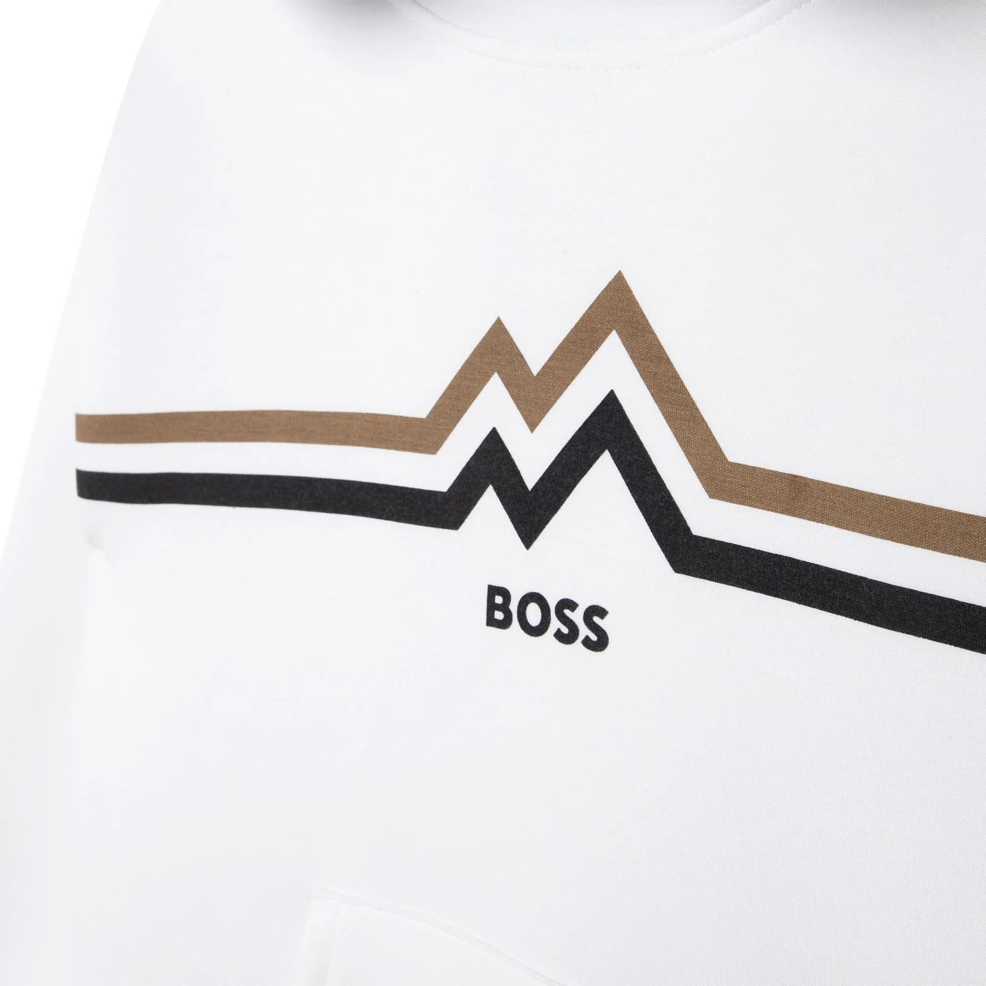 BOSS Hooded Sweatshirt - White