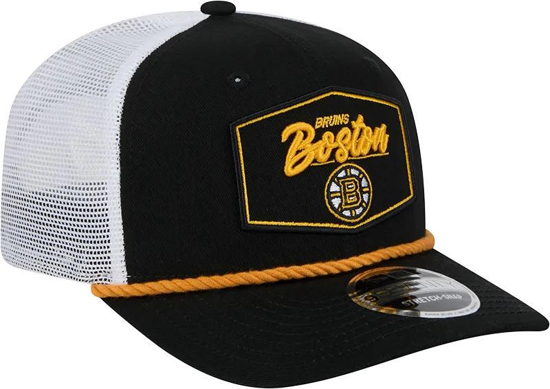 Boston Bruins 9SEVENTY Stretch Snap Rope Hat