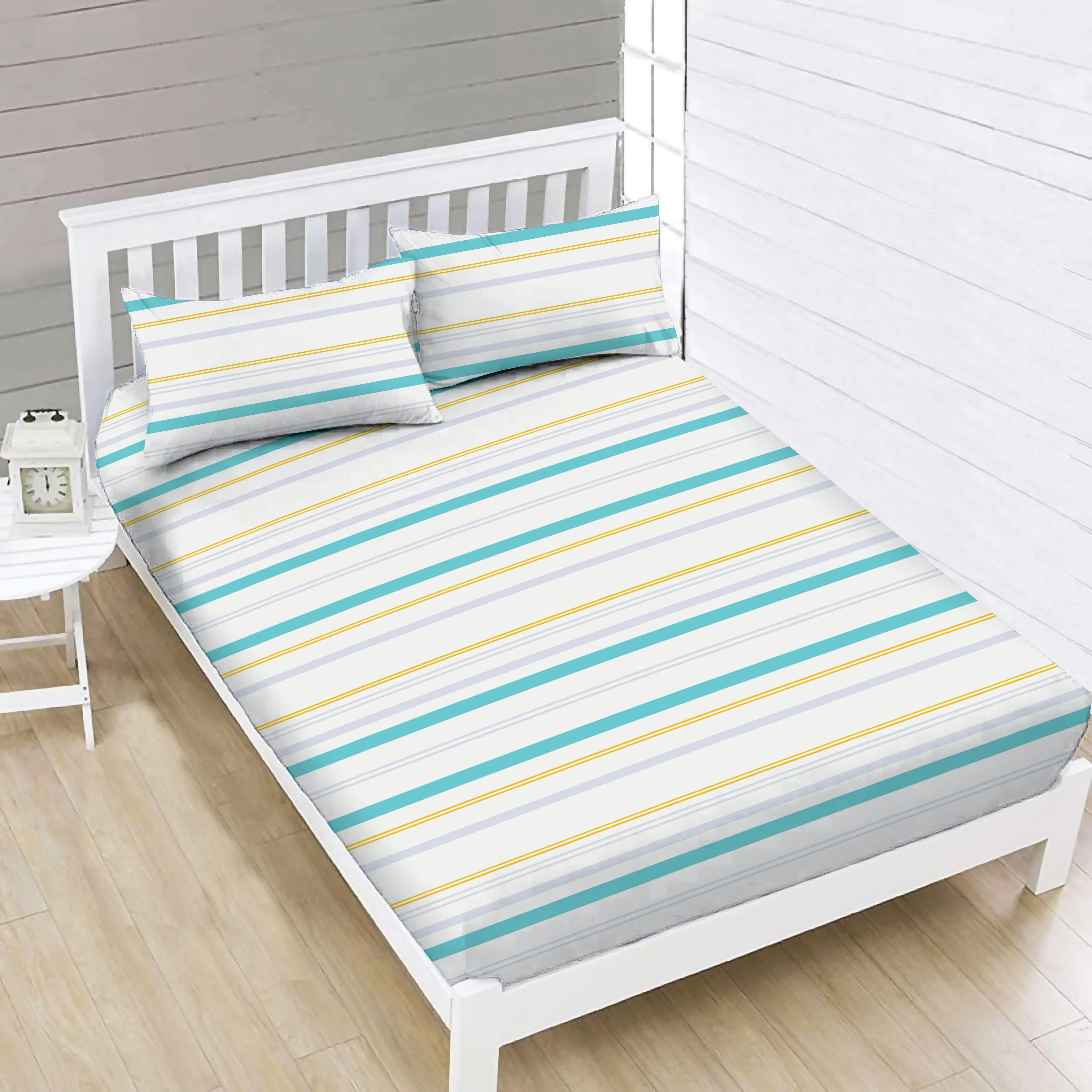 Botanical Morning Printed Fitted Sheet