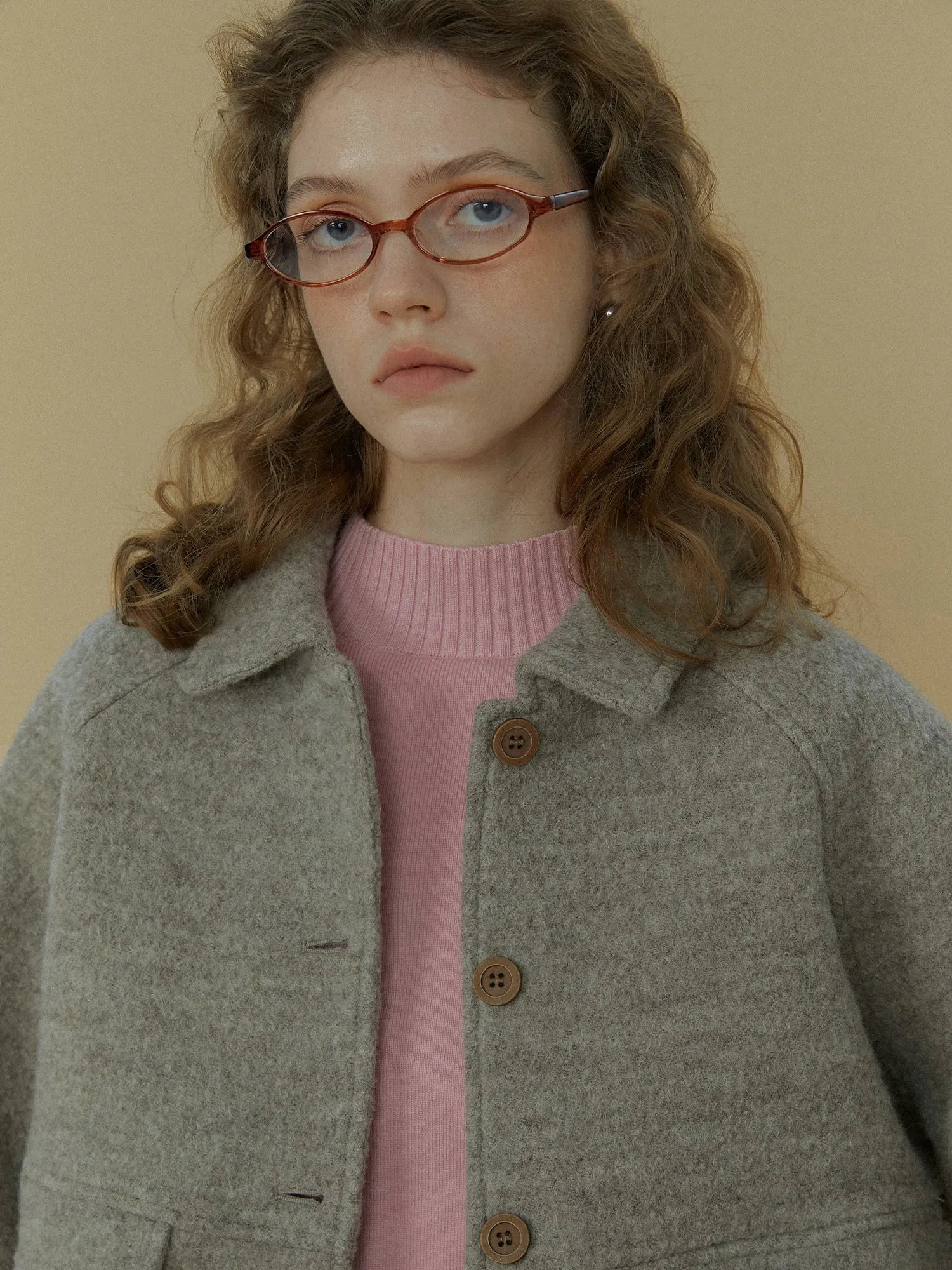 Bouclé Wool Jacket