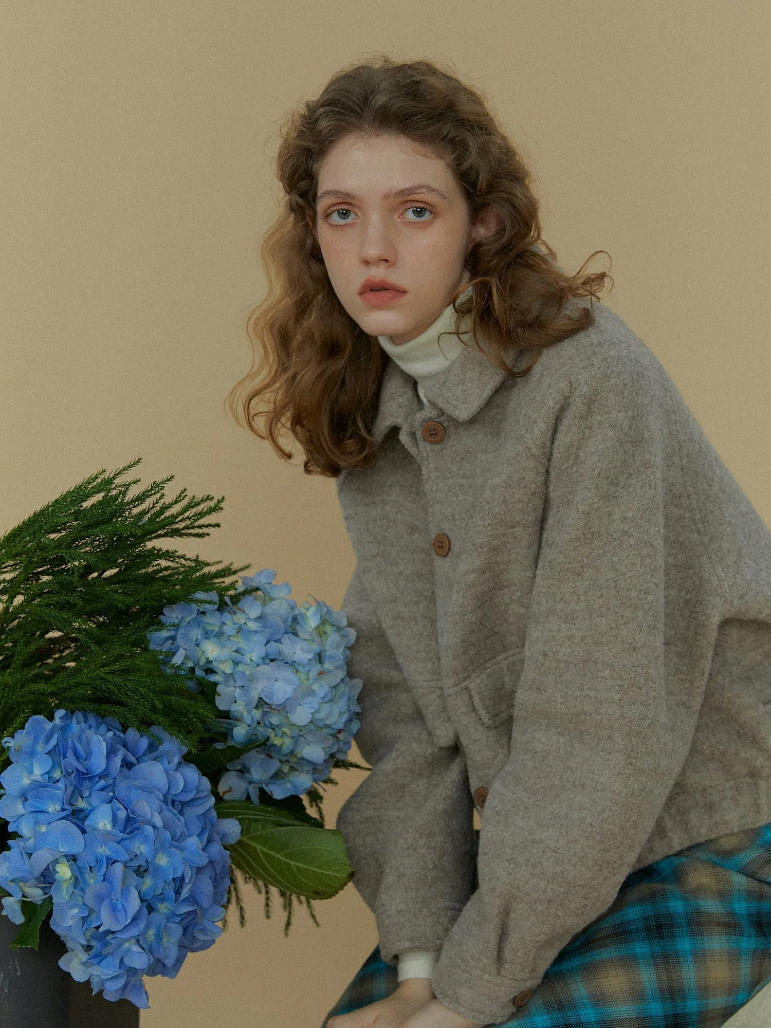 Bouclé Wool Jacket