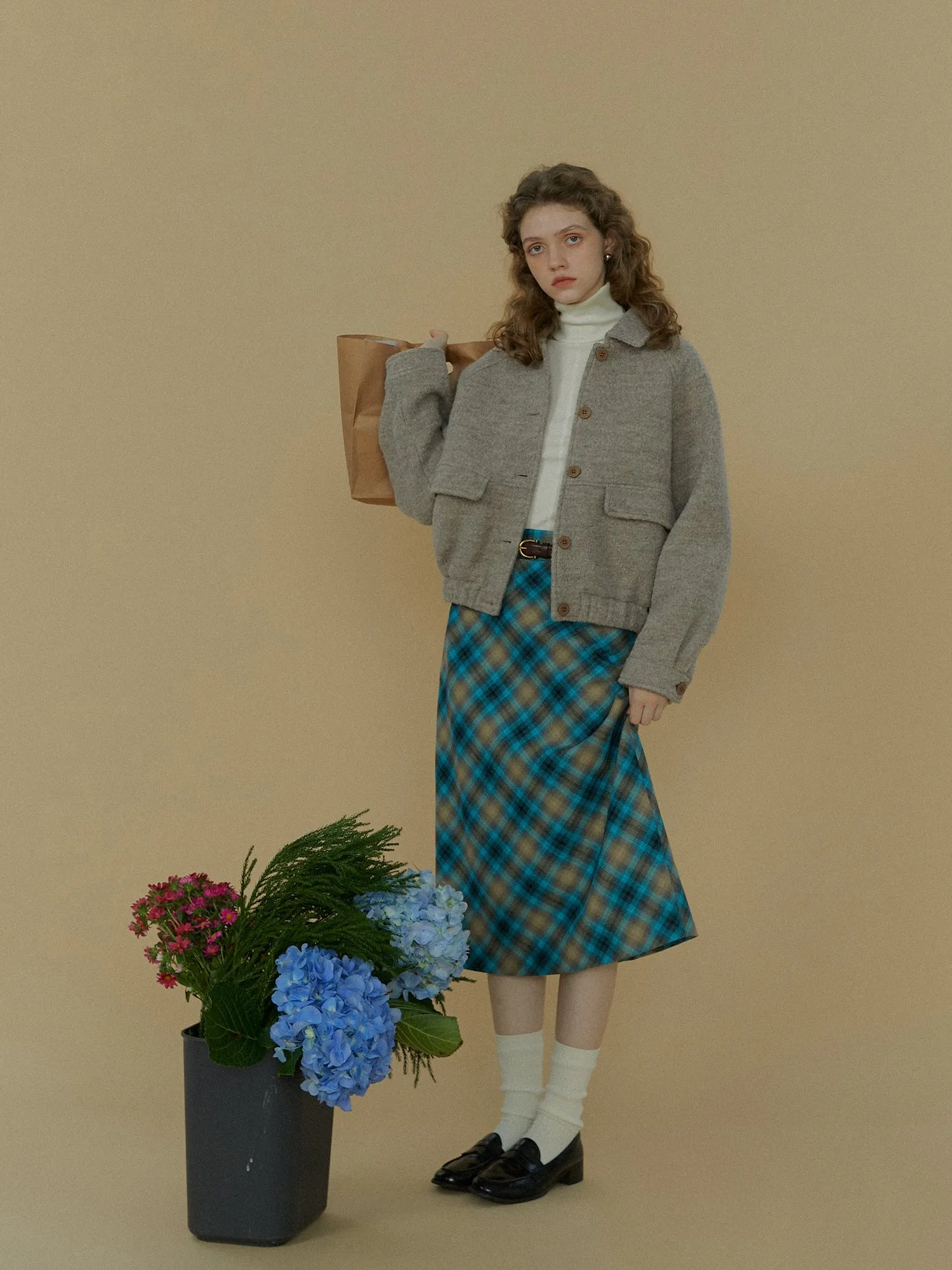 Bouclé Wool Jacket