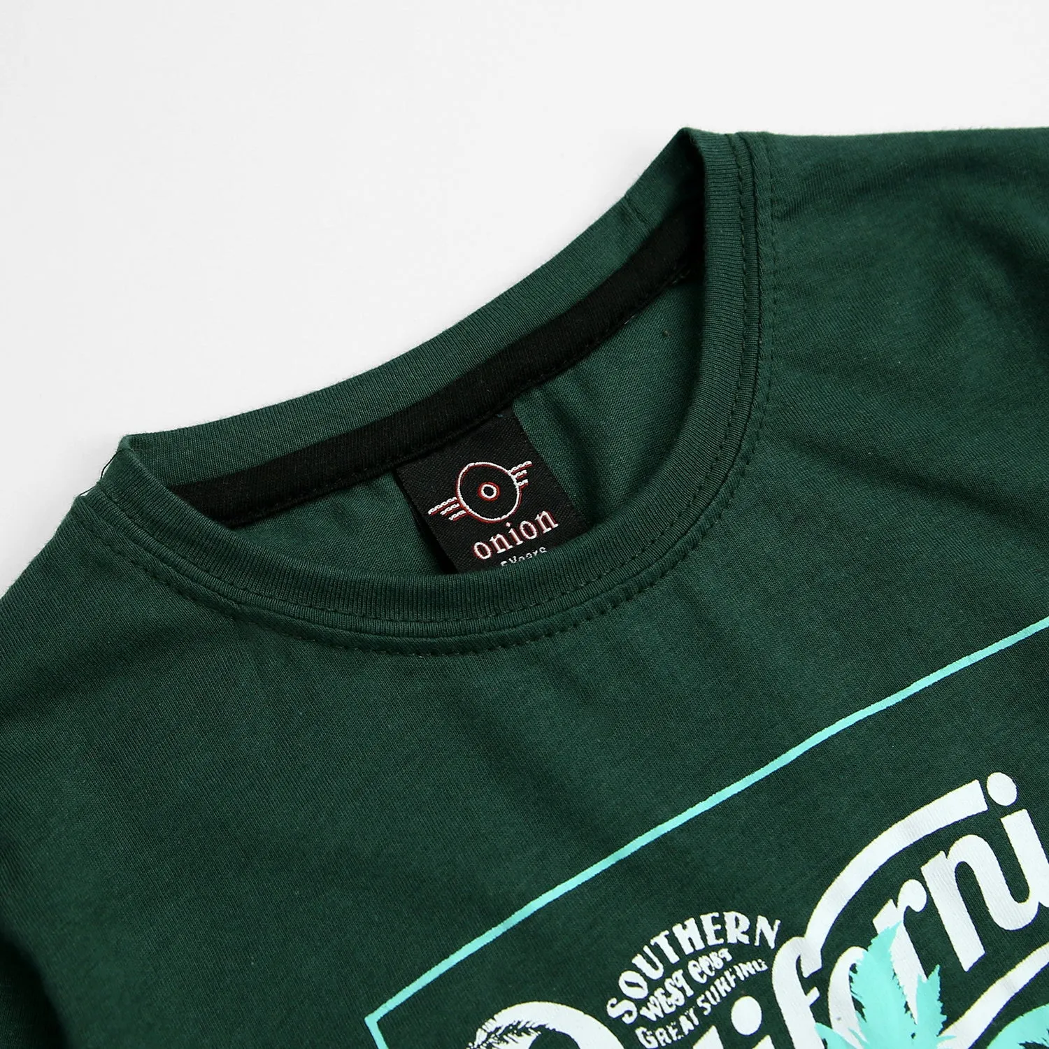 Boys Pure Cotton "California Beach" Graphic T-Shirt