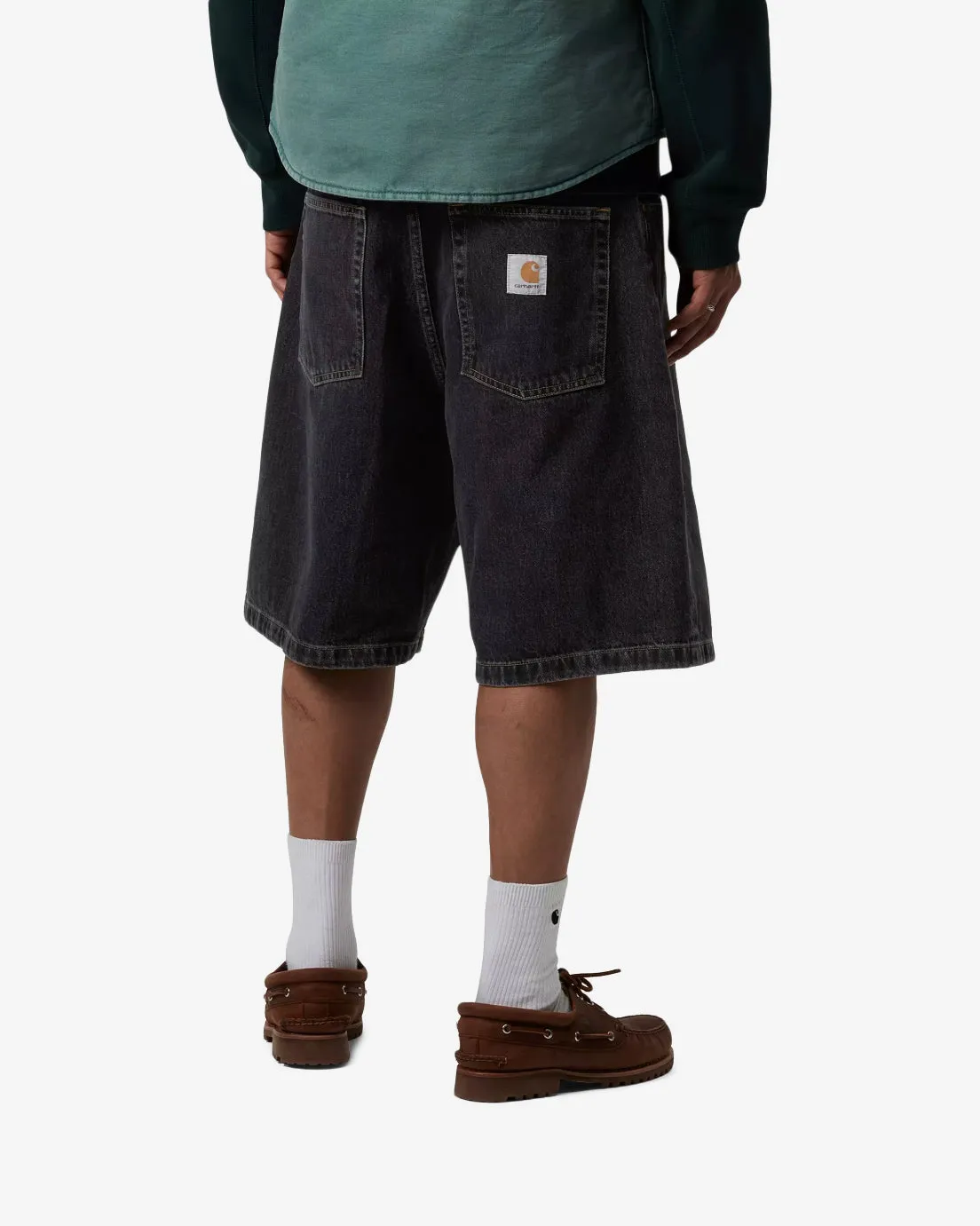 BRANDON SHORT - BLACK STONE WASHED