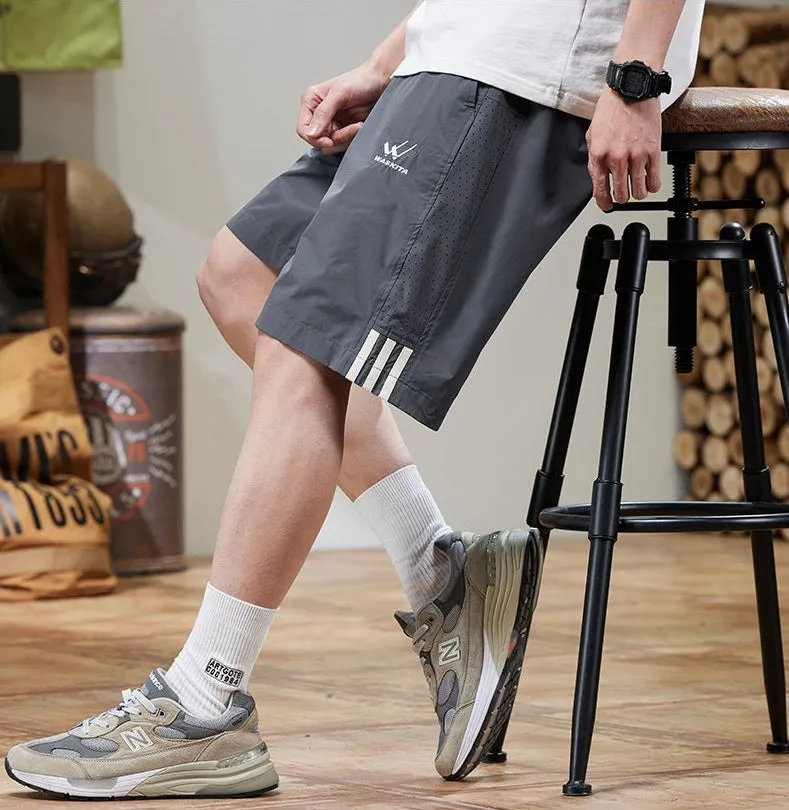 Breathable and Relaxed Fit Chino Shorts for Men