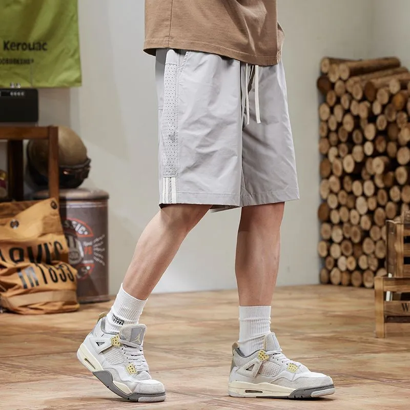 Breathable and Relaxed Fit Chino Shorts for Men