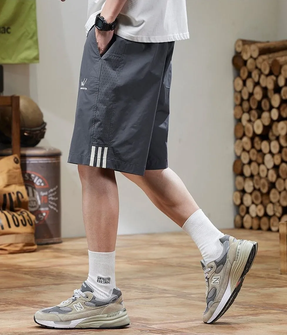 Breathable and Relaxed Fit Chino Shorts for Men