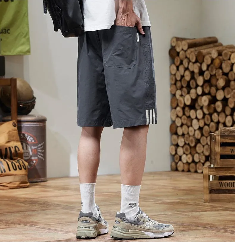 Breathable and Relaxed Fit Chino Shorts for Men
