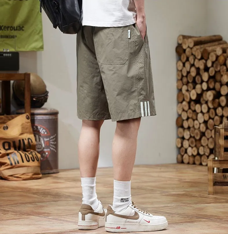 Breathable and Relaxed Fit Chino Shorts for Men