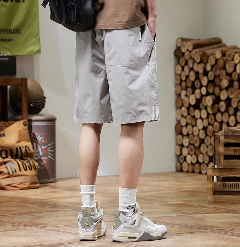 Breathable and Relaxed Fit Chino Shorts for Men