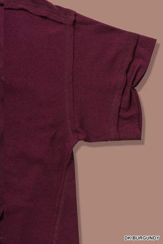 Brushed Soft Henley Tee
