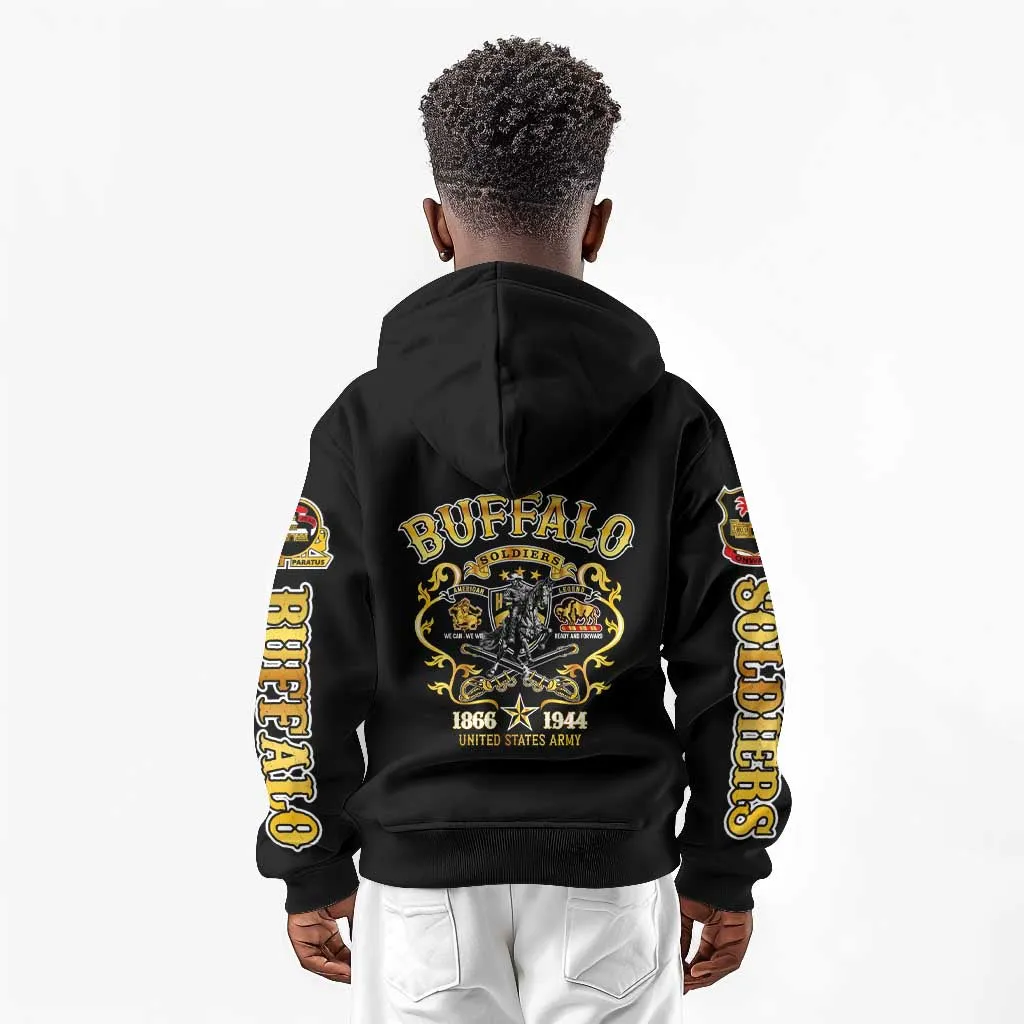 Buffalo Soldiers Kid Hoodie American American Legend 1866-1944 DT02