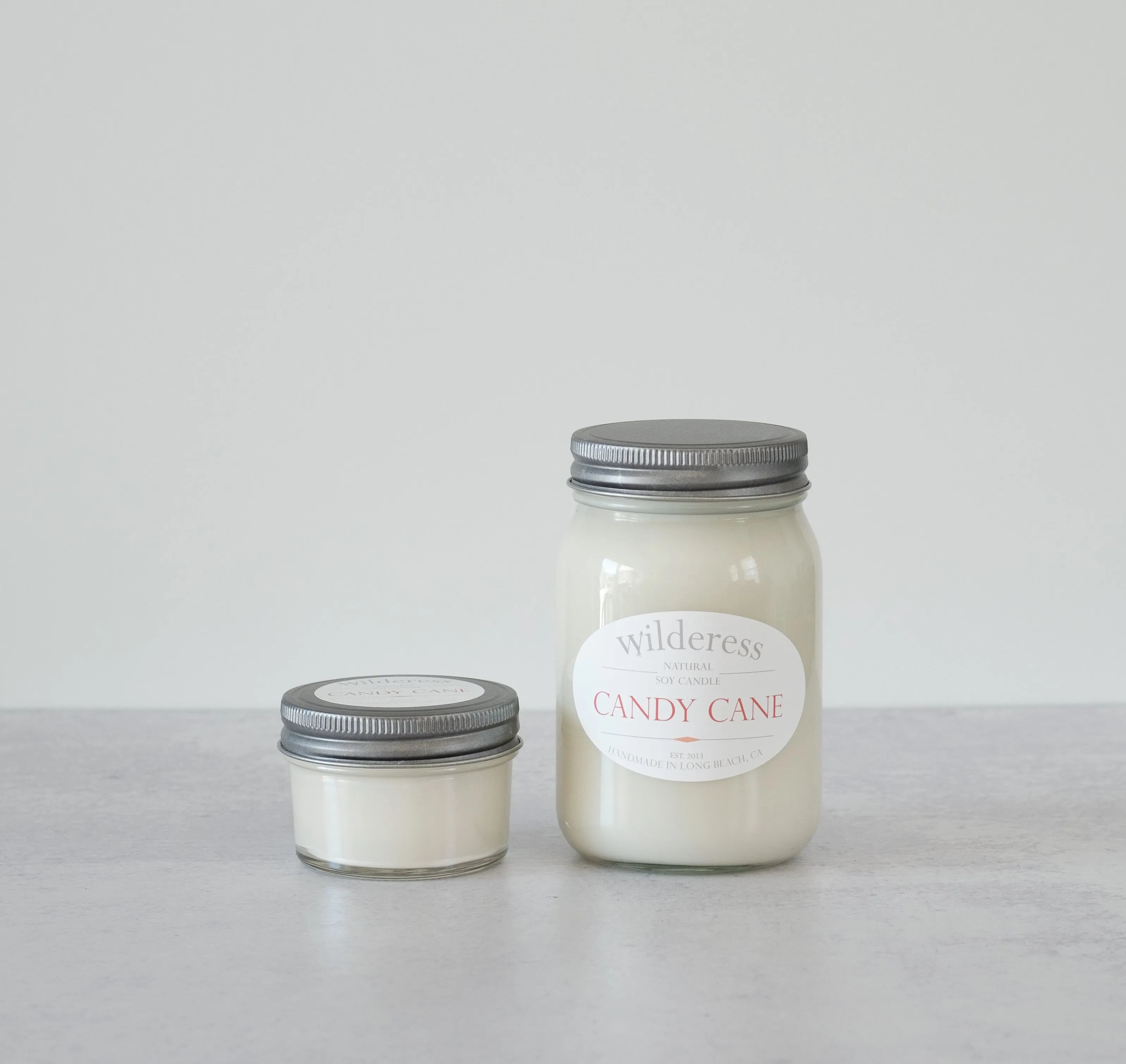 Candy Cane Soy Candle