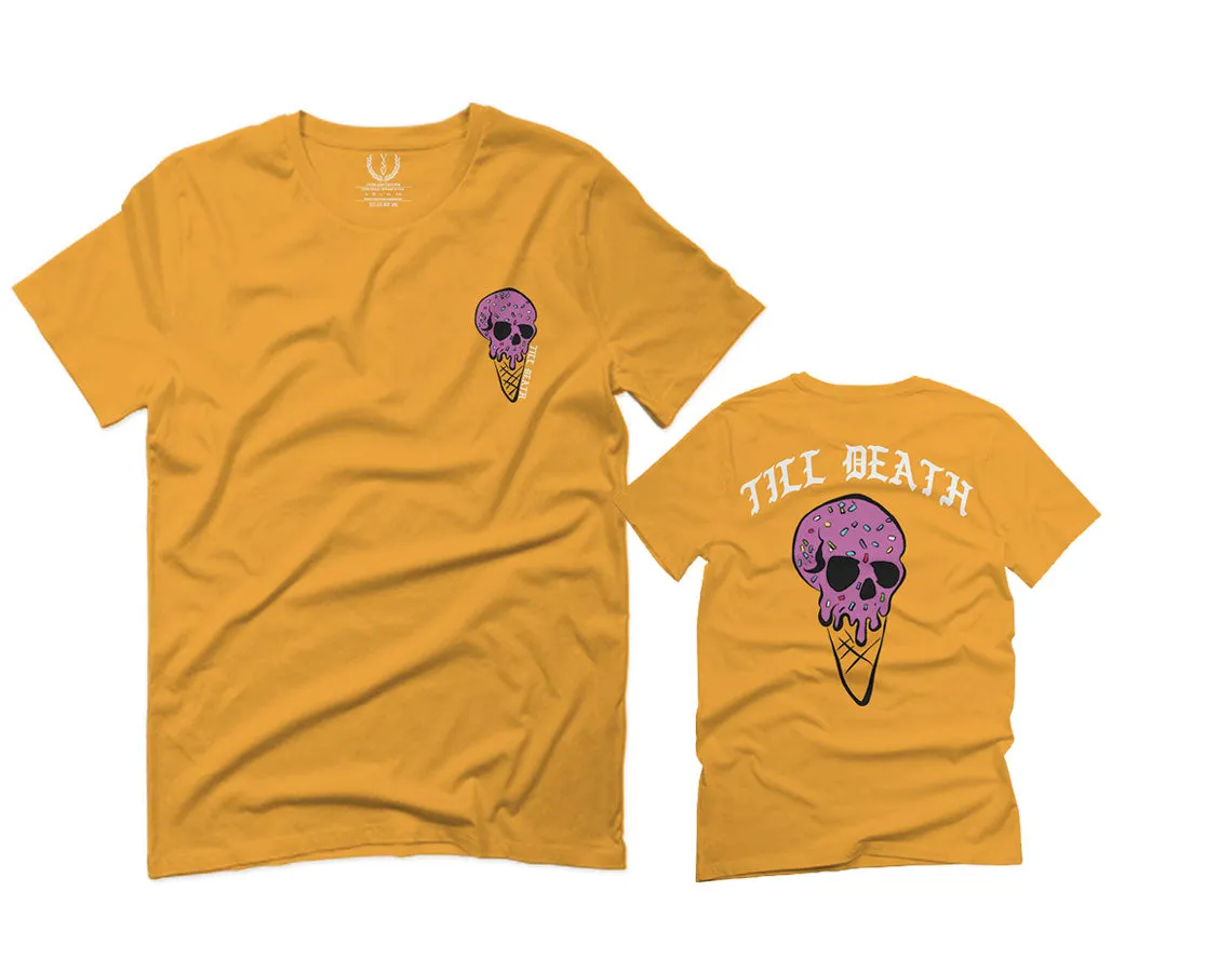 Candy Ice Cream Skull Summer Cool Graphic Till Death Obei Society For men T Shirt