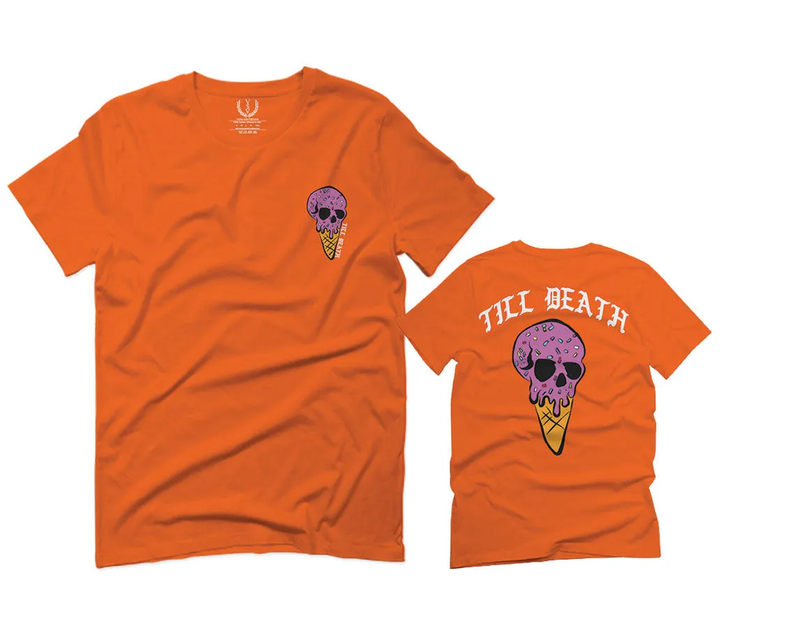 Candy Ice Cream Skull Summer Cool Graphic Till Death Obei Society For men T Shirt