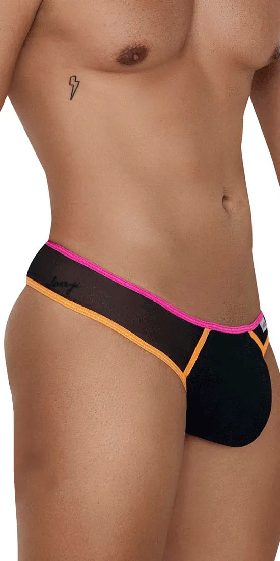 Candyman Thong 99673 Tulle Black