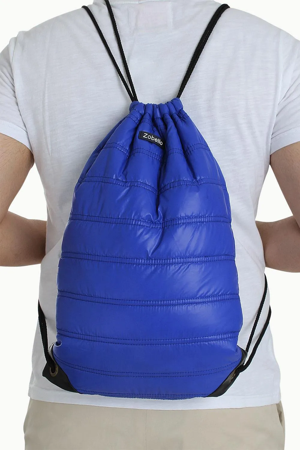 Casual Polyester Punk Bag With Strings
