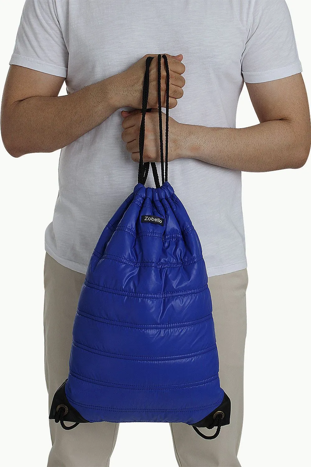 Casual Polyester Punk Bag With Strings