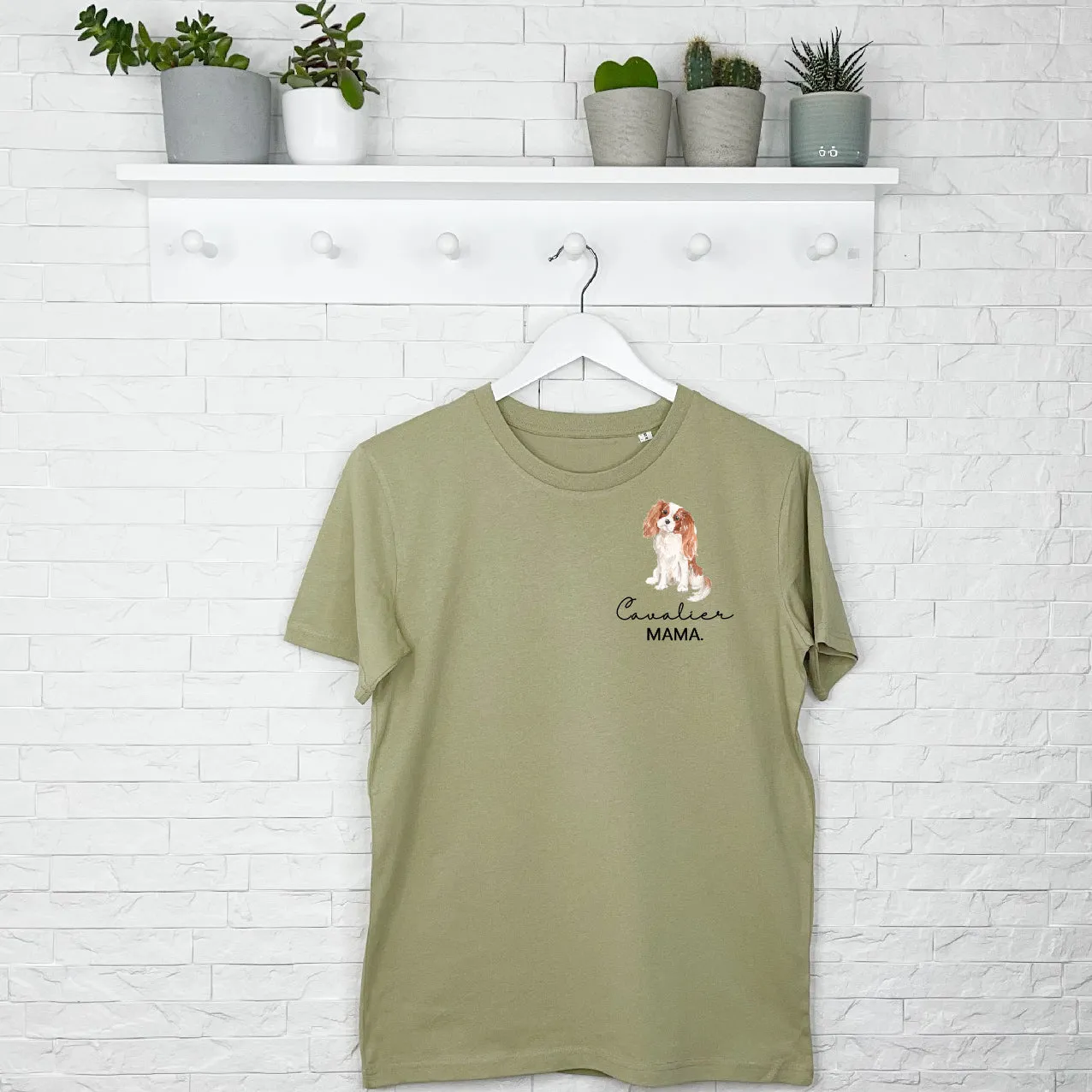 Cavalier King Charles Spaniel Mama T Shirt
