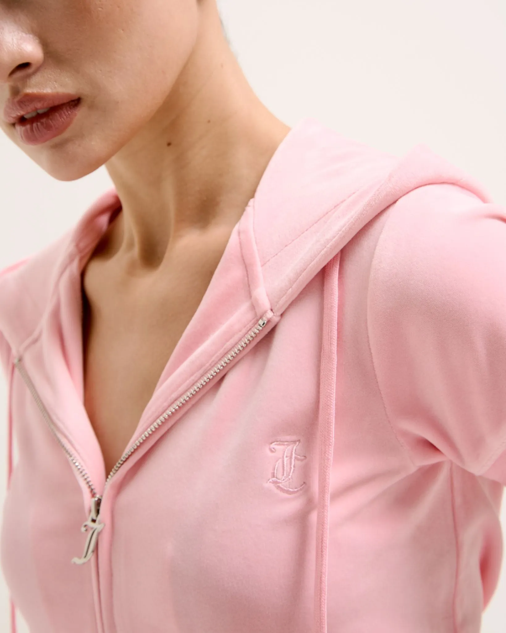 Chadwick short sleeve hoodie Juicy Pink