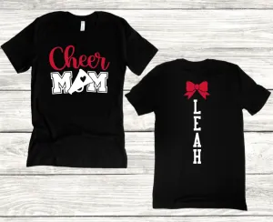 CHEER MOM WITH BOW BACK (CHANGE COLOR SET UP)
