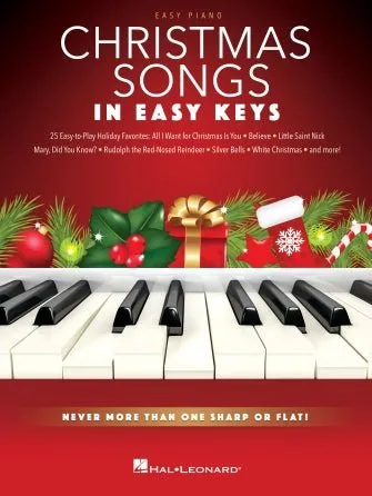 CHRISTMAS SONGS – IN EASY KEYS