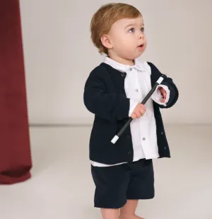 Christms Deolinda Boys Cosmo Navy Shorts Set