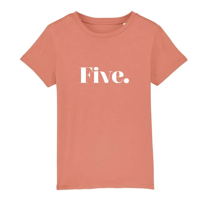 Classic Birthday Kids Organic T-Shirt