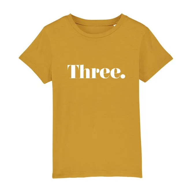 Classic Birthday Kids Organic T-Shirt