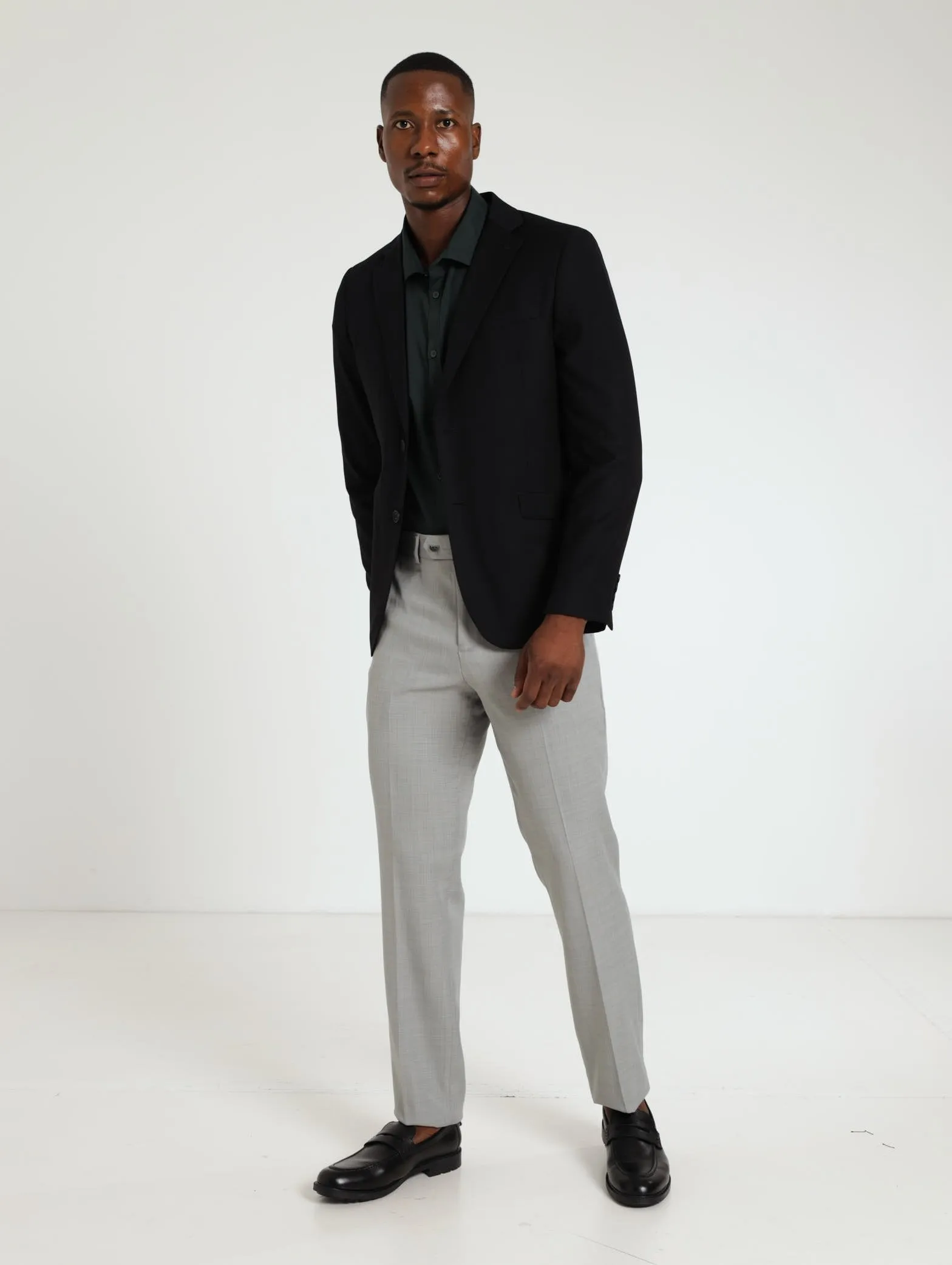 Classic Suit Jacket - Black