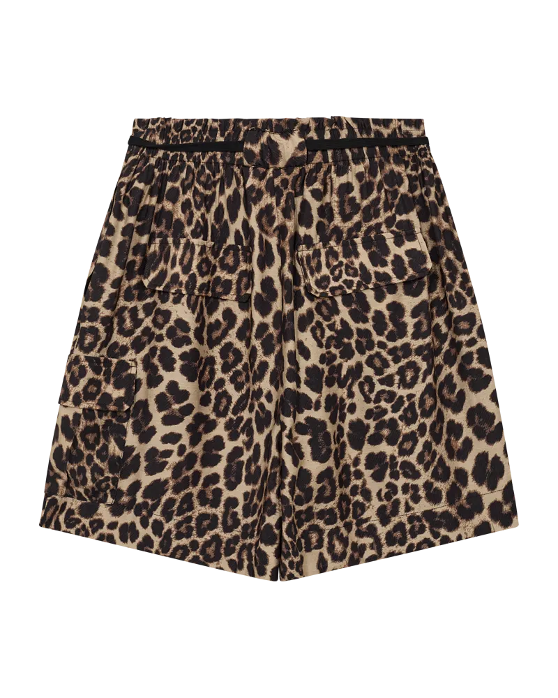 CMGABBY - SHORTS IN LEOPARD