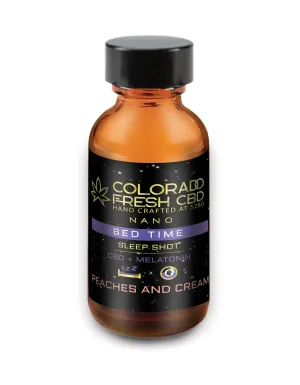 Colorado Fresh CBD - Peaches & Cream Sleep Shot