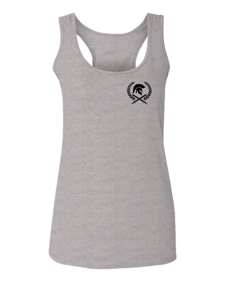 Come and Take Greek Molon Labe Spartan Workout American  women's Tank Top sleeveless Racerback
