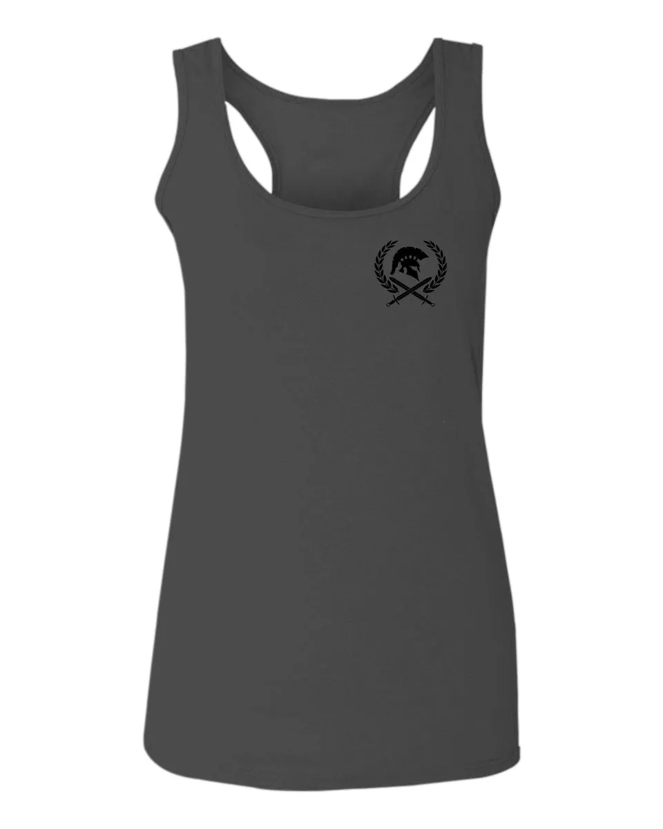 Come and Take Greek Molon Labe Spartan Workout American  women's Tank Top sleeveless Racerback