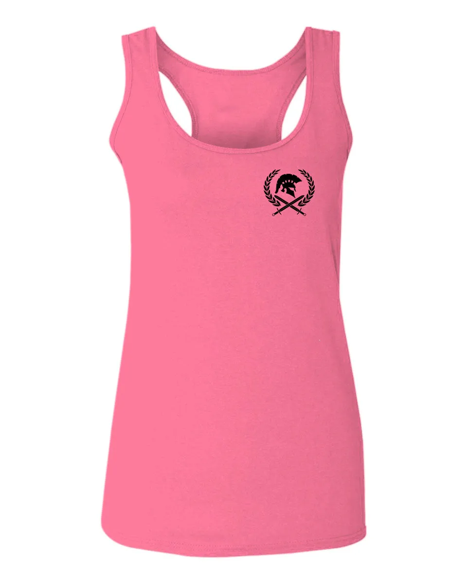 Come and Take Greek Molon Labe Spartan Workout American  women's Tank Top sleeveless Racerback
