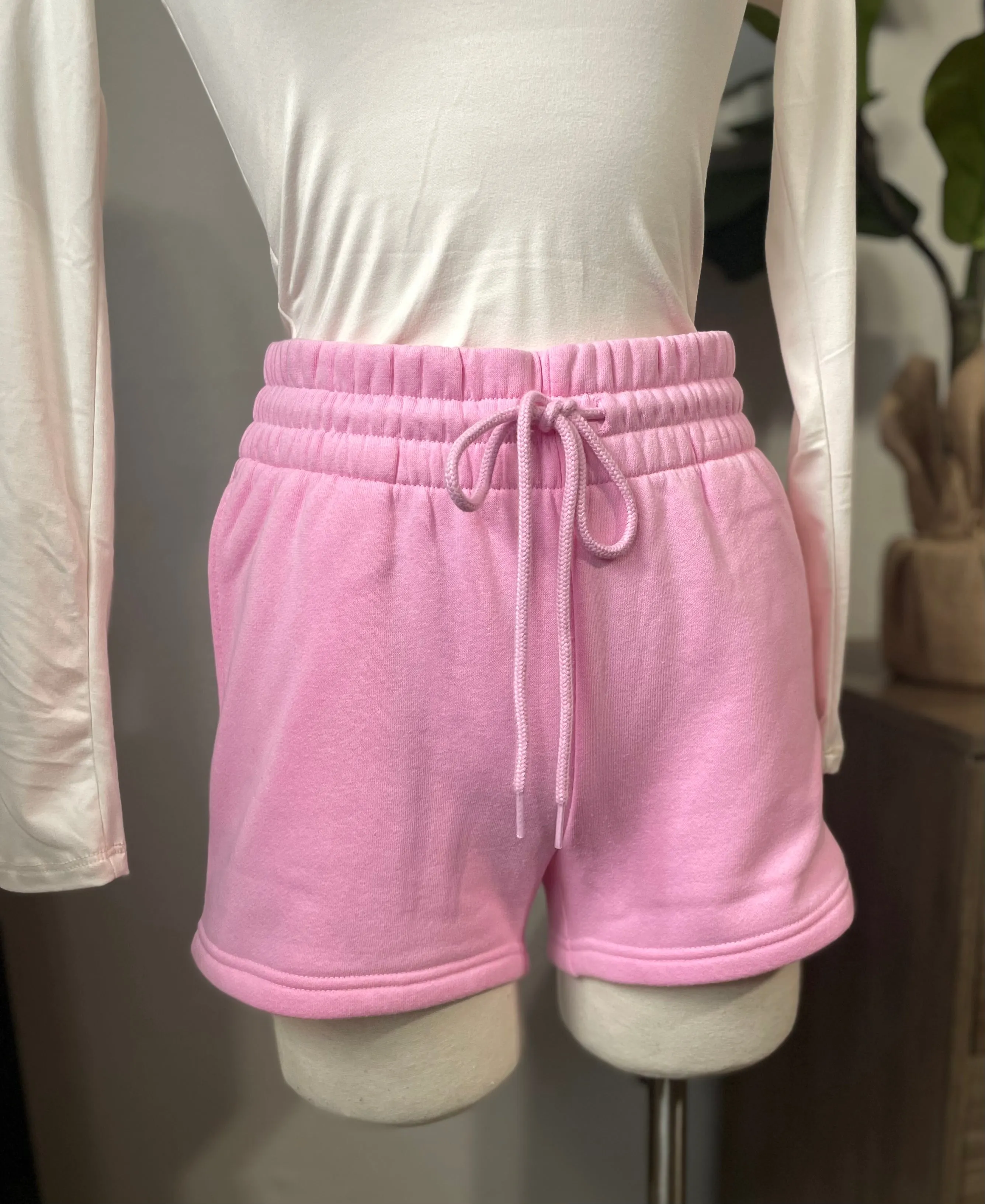 Comfy Spring Shorts - Pink