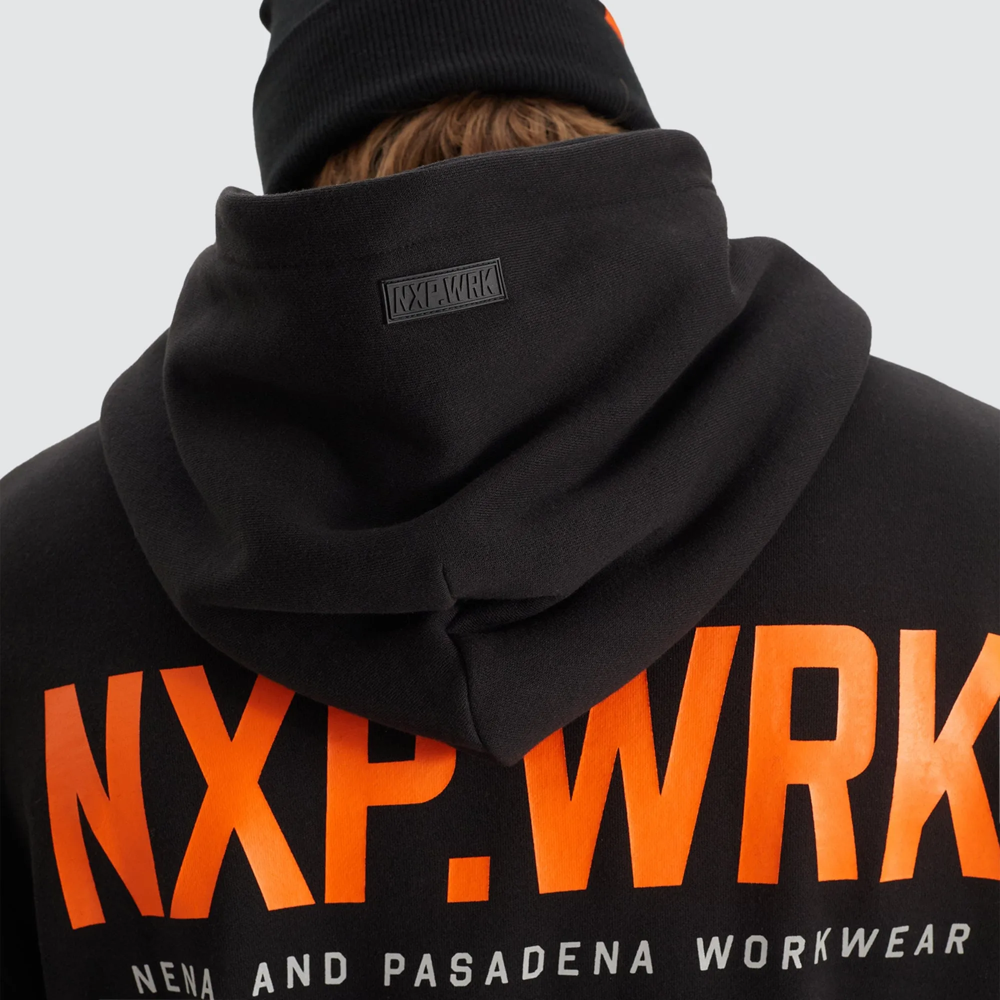 Concept Relaxed Fit Hoodie Solid Black