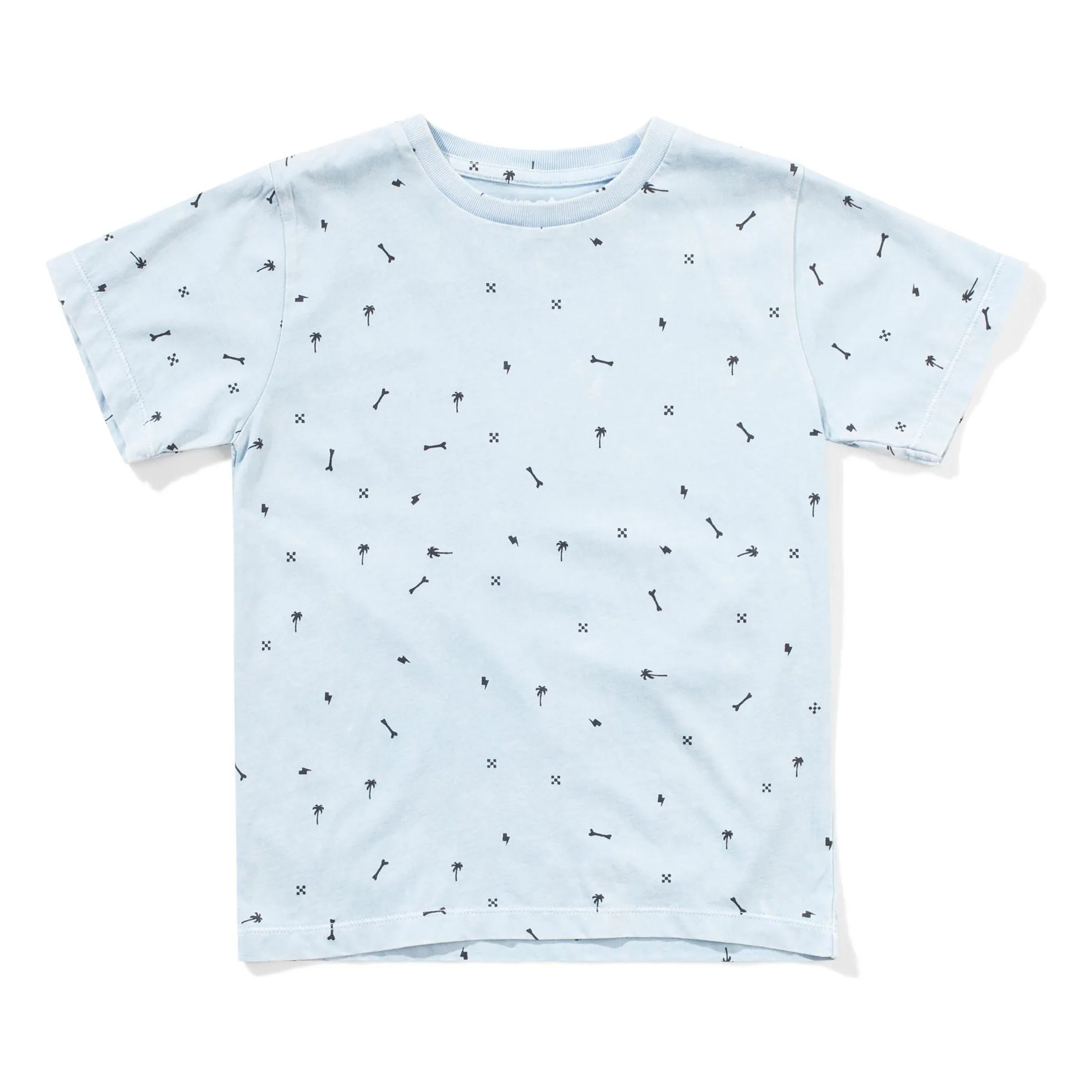 Confetti Tee - Mineral Blue