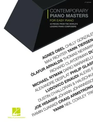 Contemporary Piano Masters: 40 Easy Piano Pieces from the World's Leading Piano Composers