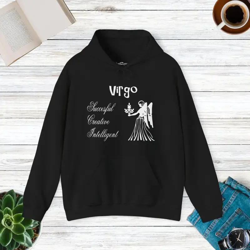 Cosmic Virgo Zodiac Sign Unisex Hoodie