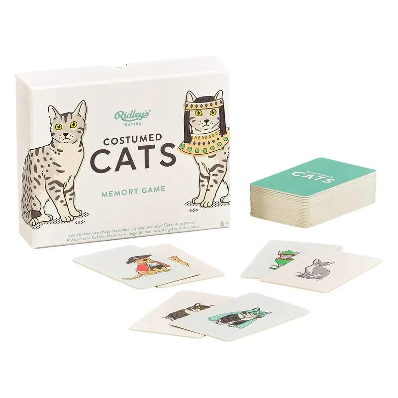 Costume Cats Memory Game
