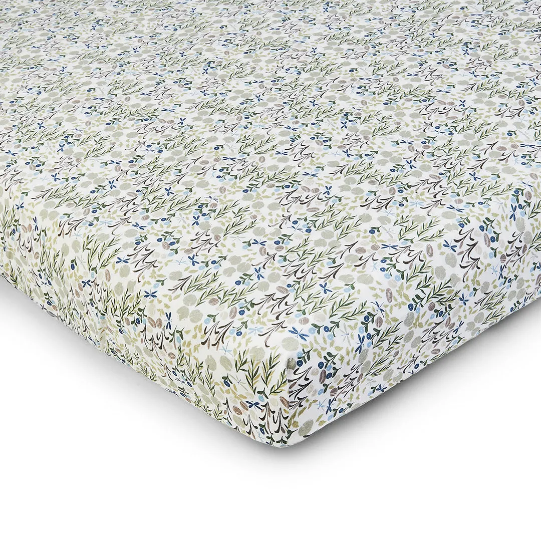 Cotbed Fitted Sheet (Riverbank)