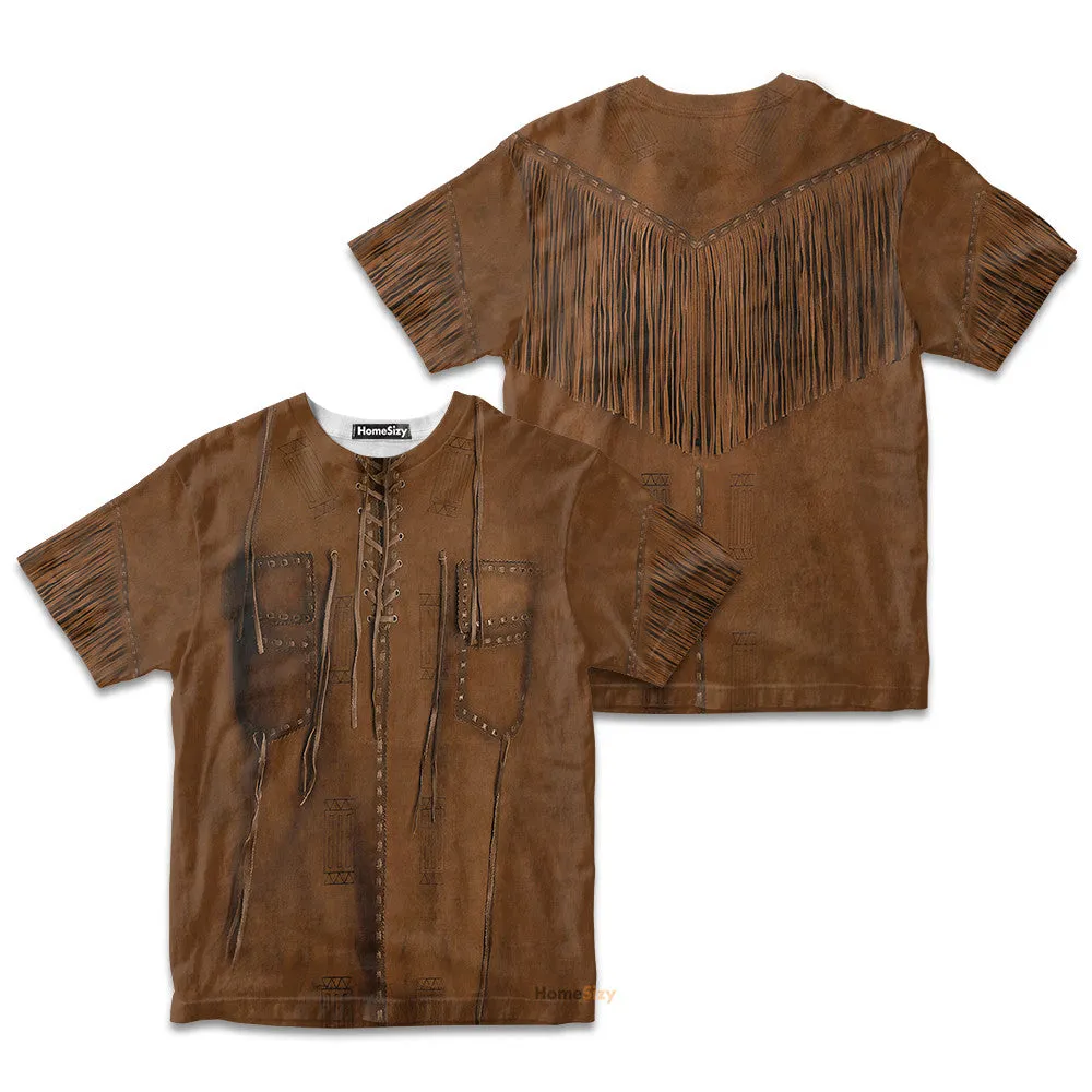 Cowboy Jacket No26 3D Deluxe Custom Cosplay Costume Kid Tshirt QT303078Hf